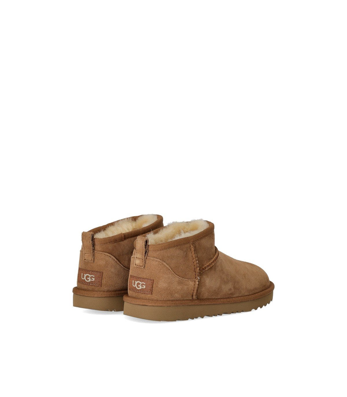 UGG K CLASSIC ULTRA MINI CHESTNUT BOOT