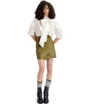 ESSENTIEL ANTWERP GRADUAL GREEN OLIVE SKIRT