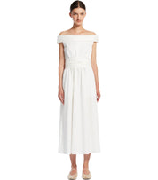 MAX MARA WEEKEND PROSIT WHITE DRESS