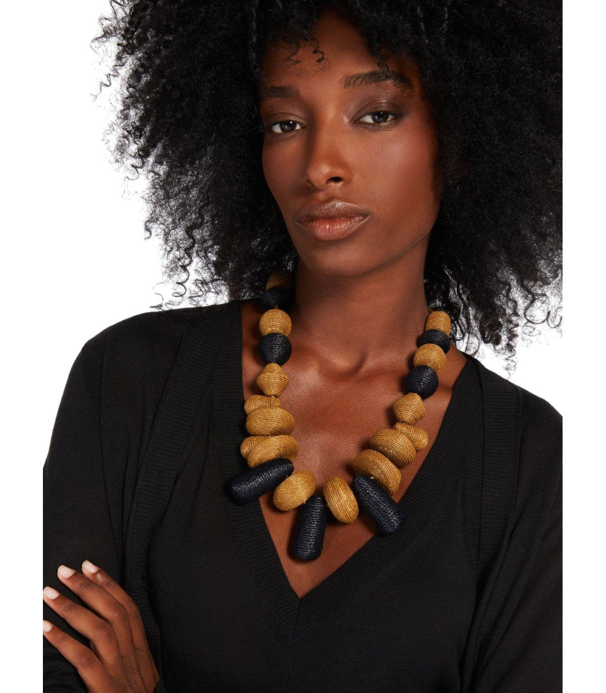 MAX MARA WEEKEND SORAIA TAN NECKLACE