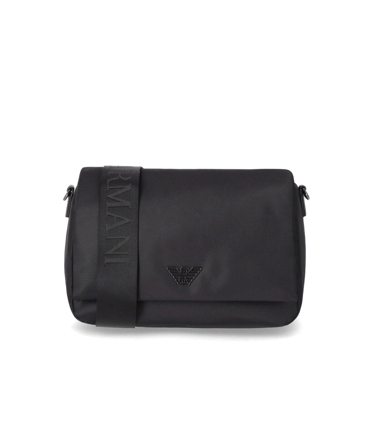 EMPORIO ARMANI BLACK CROSSBODY BAG