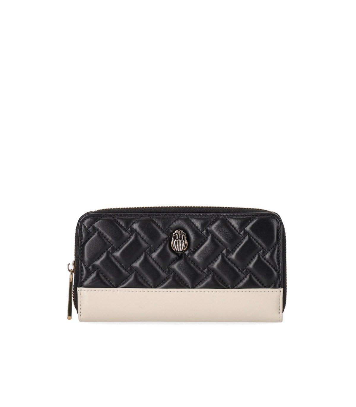 KURT GEIGER KENSINGTON BLACK WHITE WALLET – FerrarisBoutique