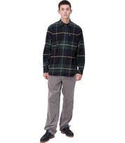 CARHARTT WIP L/S GARNETT CHECK SYCAMORE TREE SHIRT
