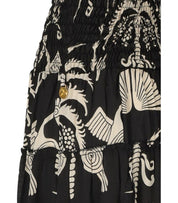 PAHIESA FORMENTERA BLACK LONG SKIRT