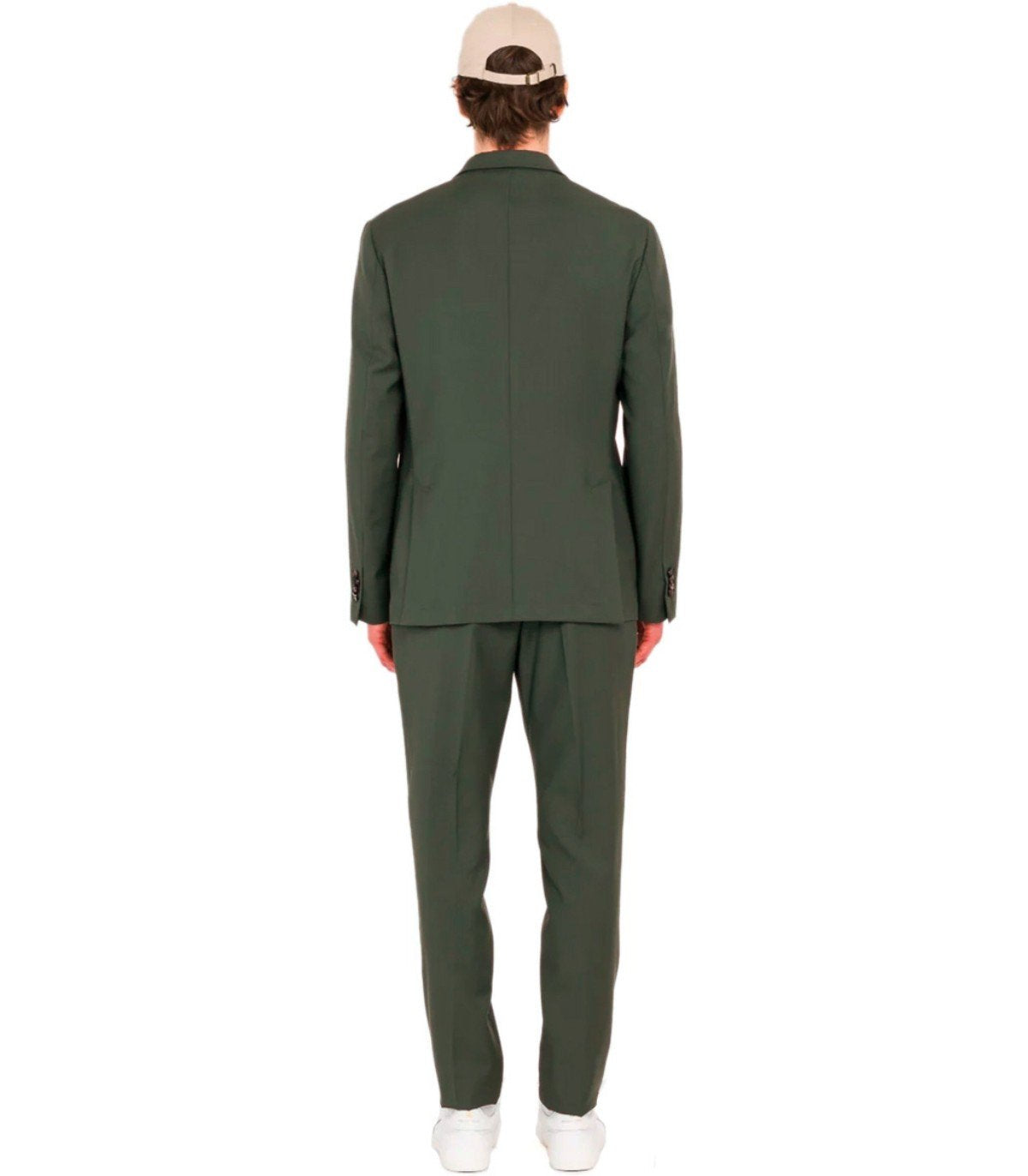 MANUEL RITZ GREEN DOUBLE-BREASTED SUIT