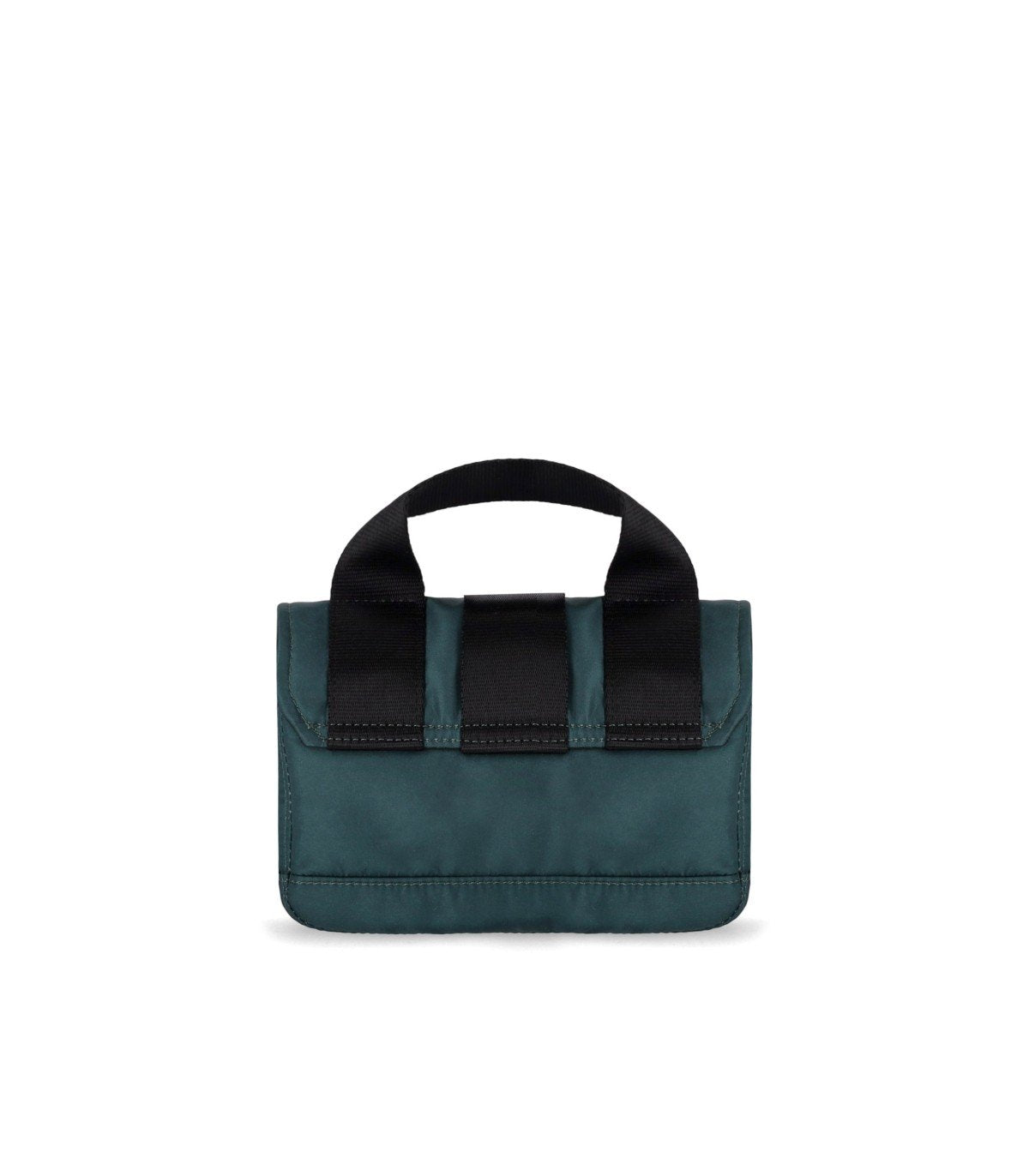 GANNI TECH MINI GREEN CROSSBODY BAG