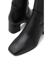 STIVALE ALTO CON TACCO CLARA NERO ASH