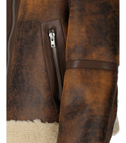 GIACCA LESSIE MARRONE STAND STUDIO