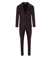 MANUEL RITZ BURGUNDY SUIT