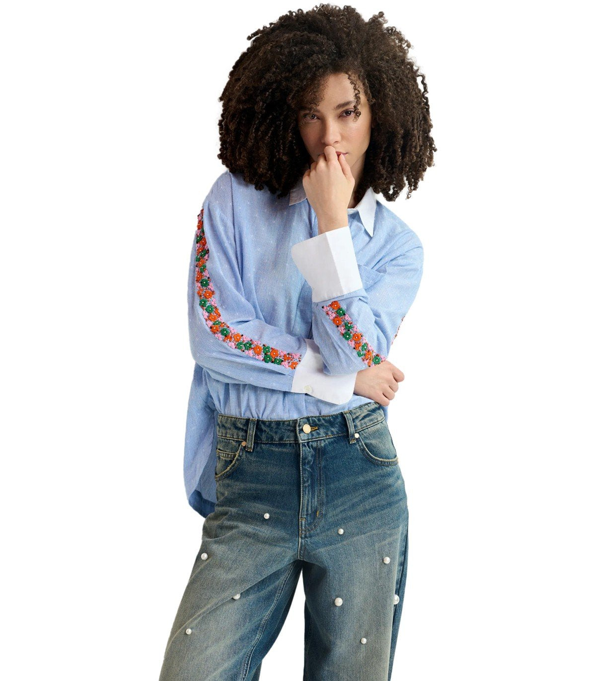 ESSENTIEL ANTWERP HARKLE HELLBLAUES HEMD