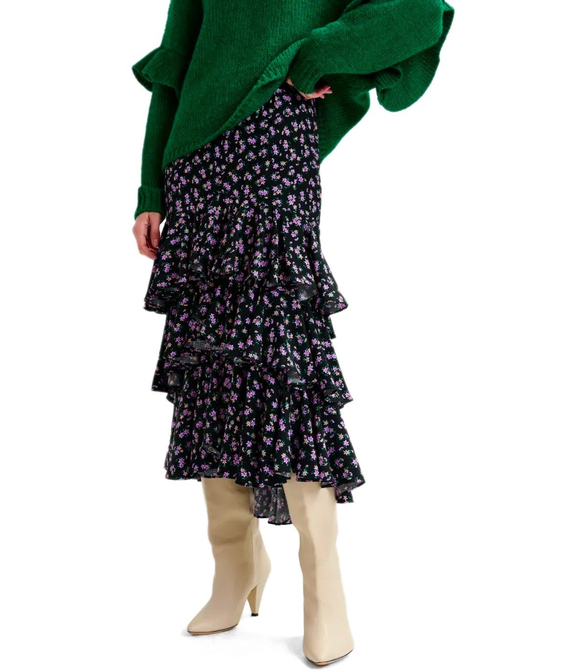 ESSENTIEL ANTWERP MIDI ILANA BLACK ROCK