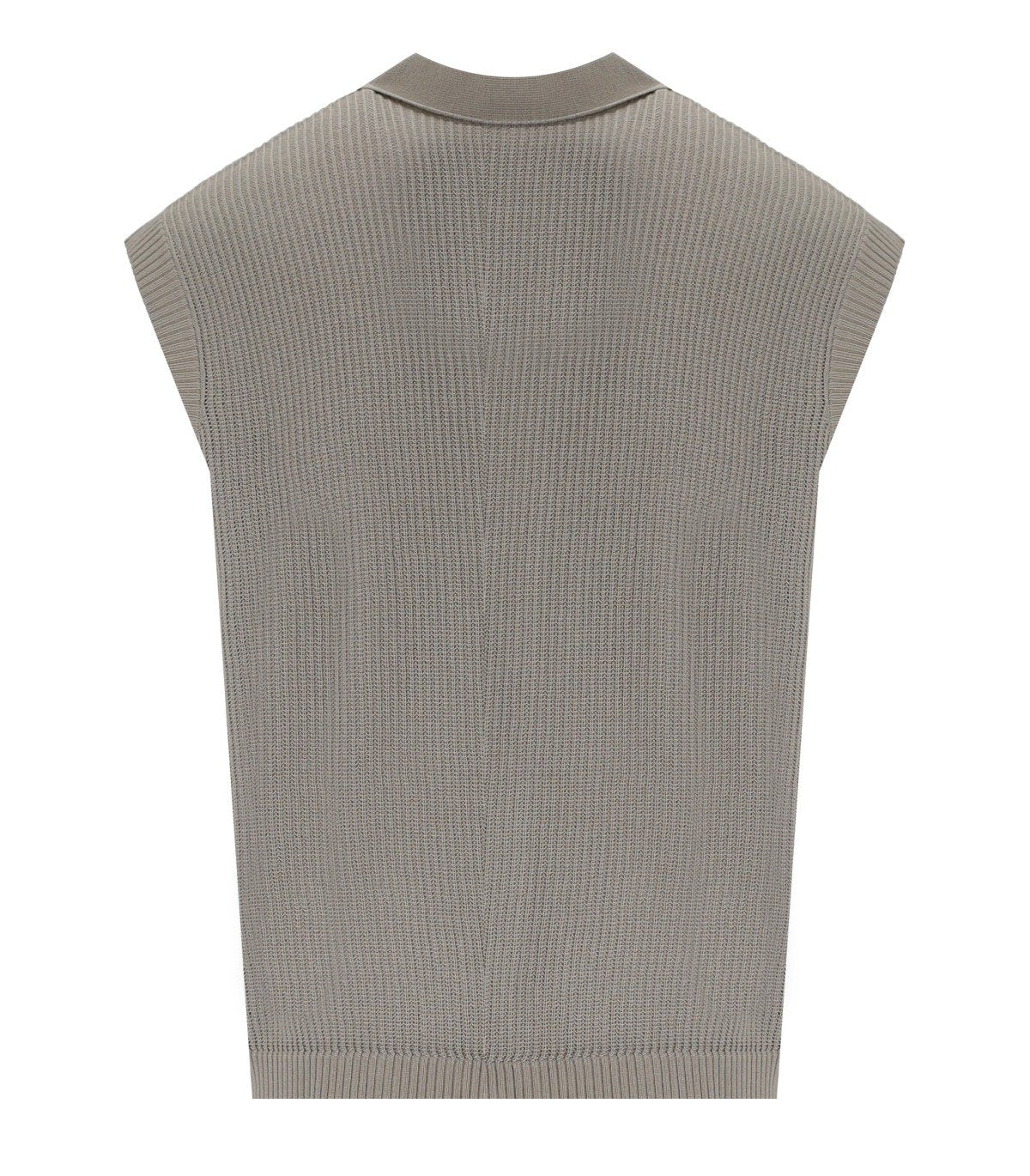 EMPORIO ARMANI MOON ROCK SLEEVELESS CARDIGAN