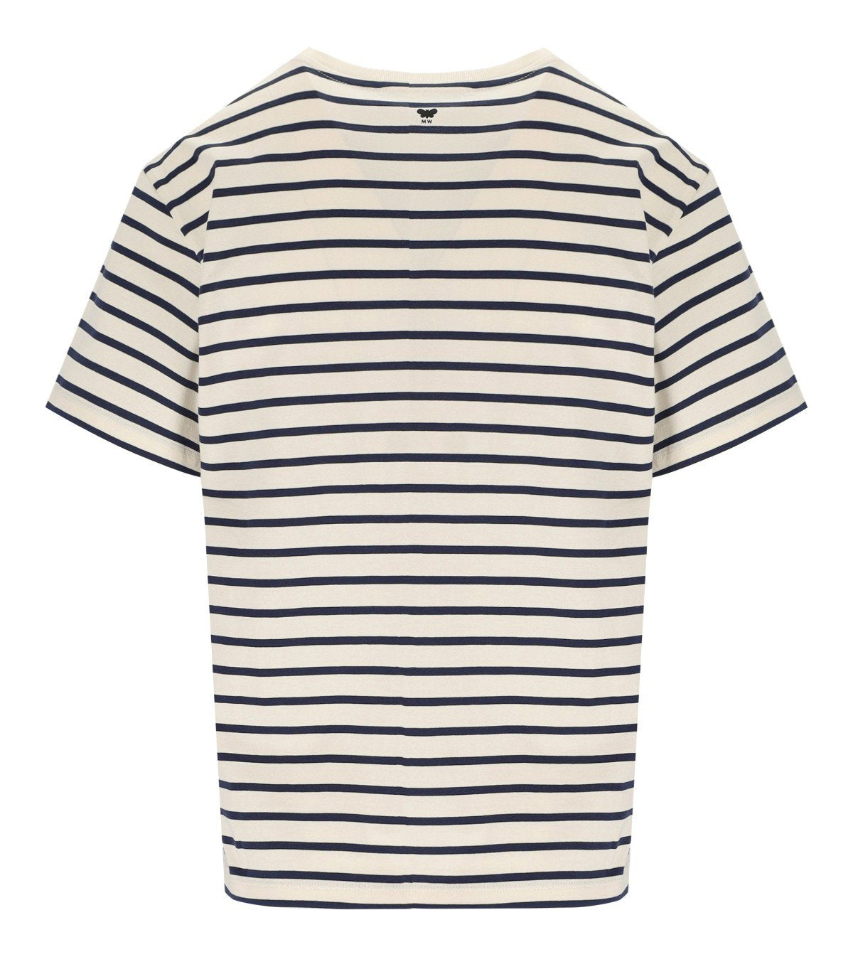 T-SHIRT OLGA A RIGHE BLU MAX MARA WEEKEND