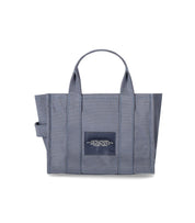 MARC JACOBS THE CANVAS SMALL TOTE BLUE SHADOW HANDBAG