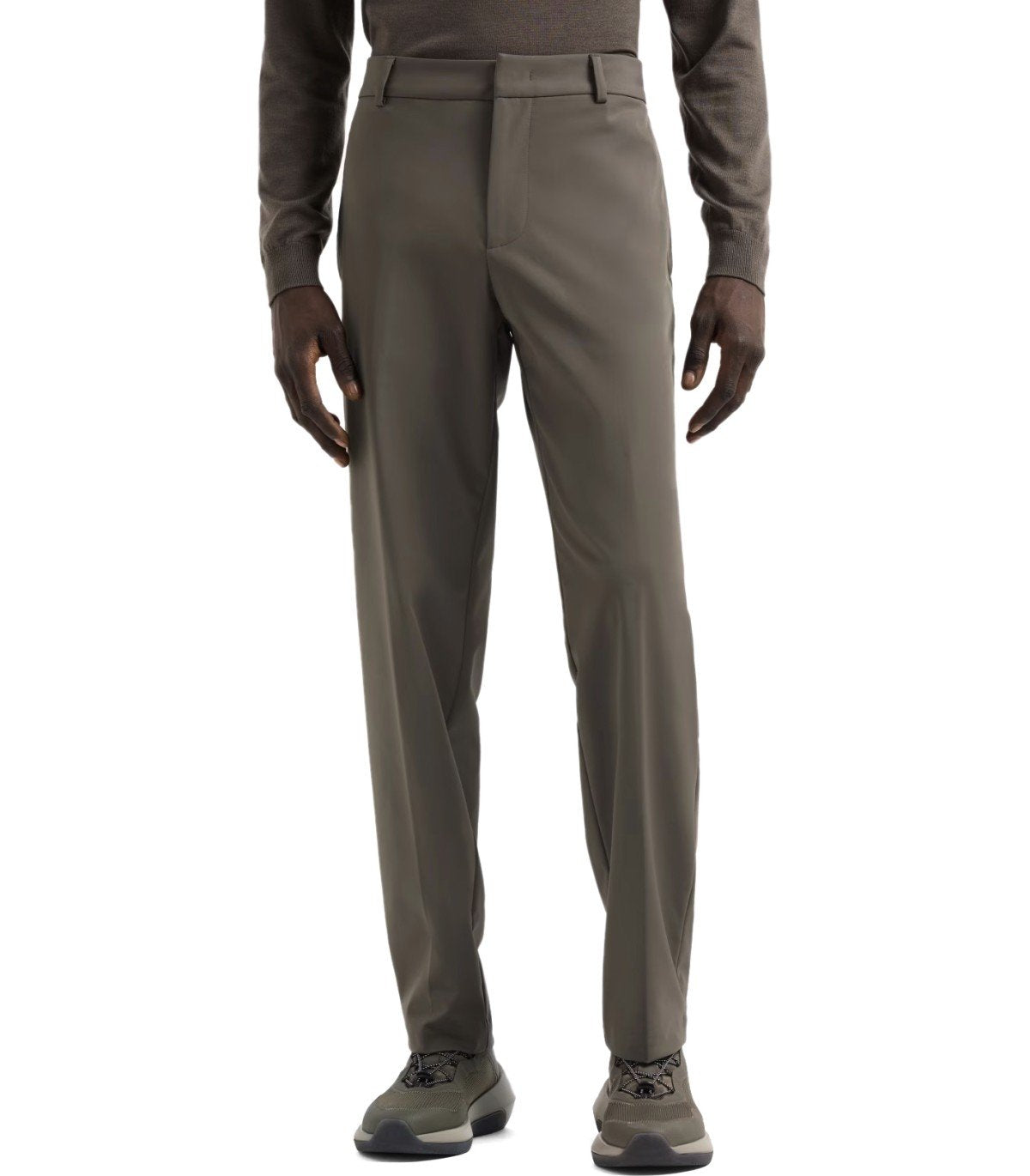 EMPORIO ARMANI TRAVEL ESSENTIAL BROWN PANTS