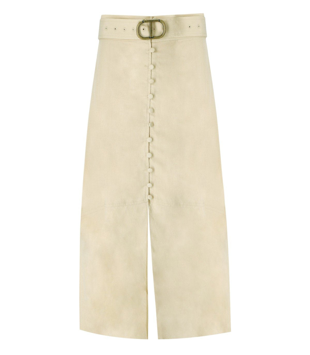 GONNA CON CINTURA BEIGE TWINSET