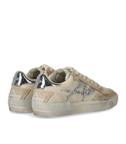 SNEAKER MOONLIGHT GLITTER BEIGE ASH