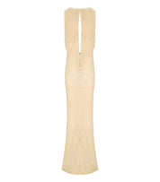 ELISABETTA FRANCHI RED CARPET LEMONADE SEQUINS DRESS
