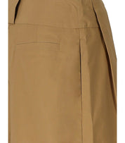 FEDERICA TOSI CLASSIC KHAKI SHORTS