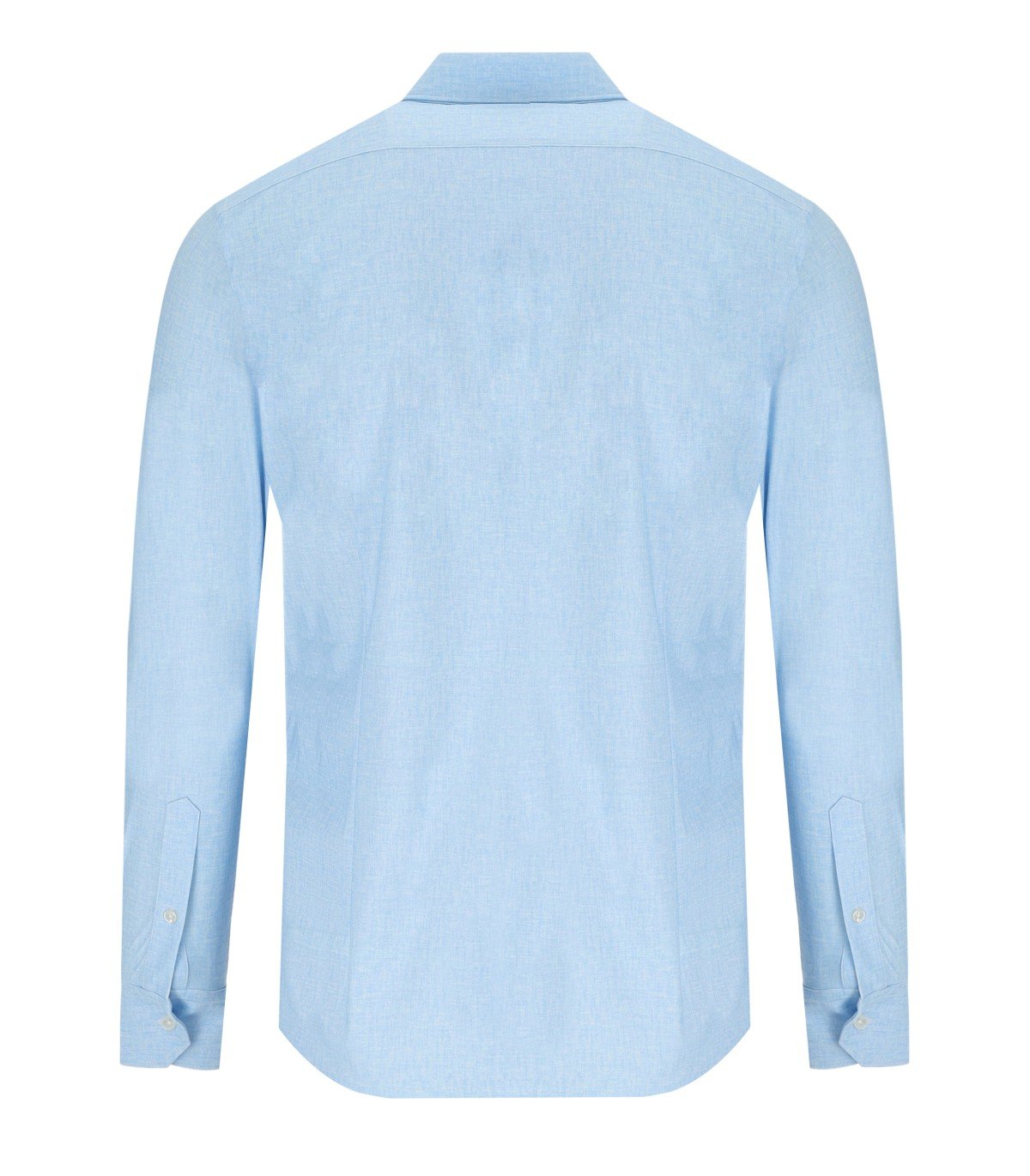 CAMICIA EFFETTO LINO AZZURRA ARCHIVIUM