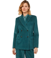 BLAZER DOPPIOPETTO KATANGA PETROLIO MAX MARA WEEKEND
