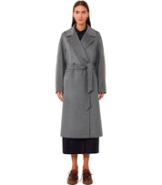 CAPPOTTO CON CINTURA RESINA GRIGIO MAX MARA WEEKEND