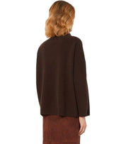 MAGLIONE DOLCEVITA BORGIA CIOCCOLATO MAX MARA WEEKEND