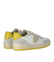 PHILIPPE MODEL NICE WHITE YELLOW SNEAKER