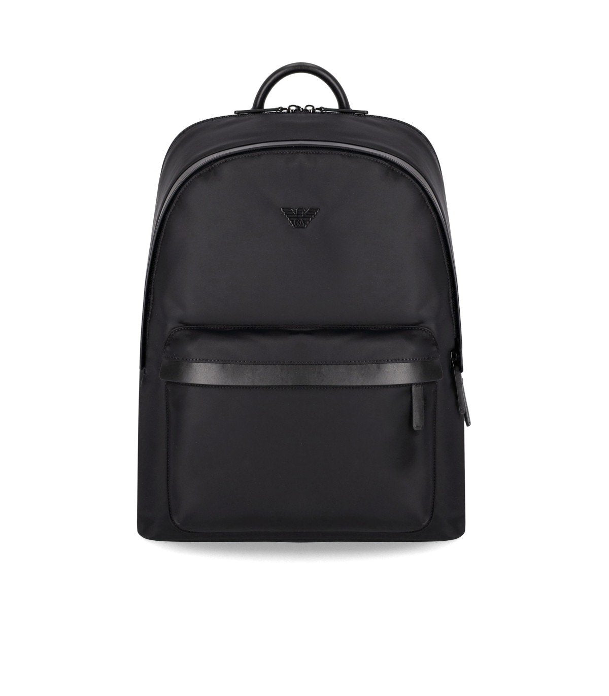 EMPORIO ARMANI BLACK NYLON BACKPACK