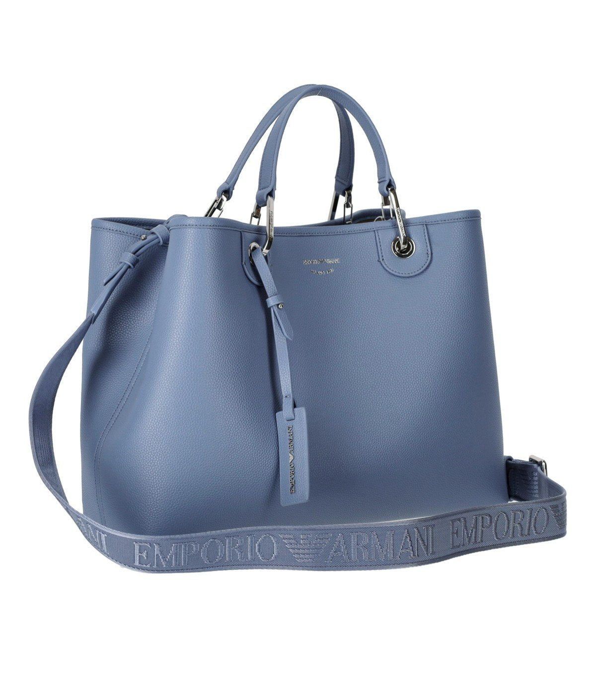 EMPORIO ARMANI MYEA ASFALTO TERRA MEDIUM SHOPPING BAG