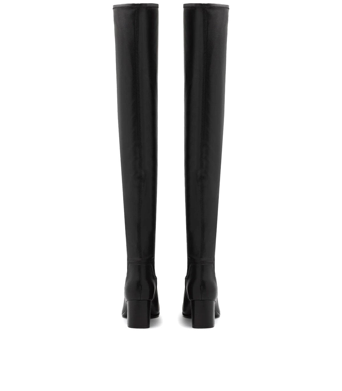 STIVALE ALTO CON TACCO CLARA NERO ASH