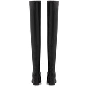 STIVALE ALTO CON TACCO CLARA NERO ASH