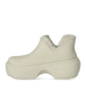 CROCS STOMP ECRÚ BOOTIE
