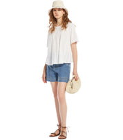 MAX MARA WEEKEND EDITTA WHITE BLOUSE