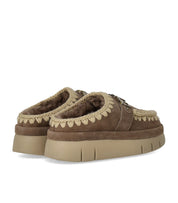 MOU BOUNCE WELT SUEDE ELEPHANT GREY CLOG