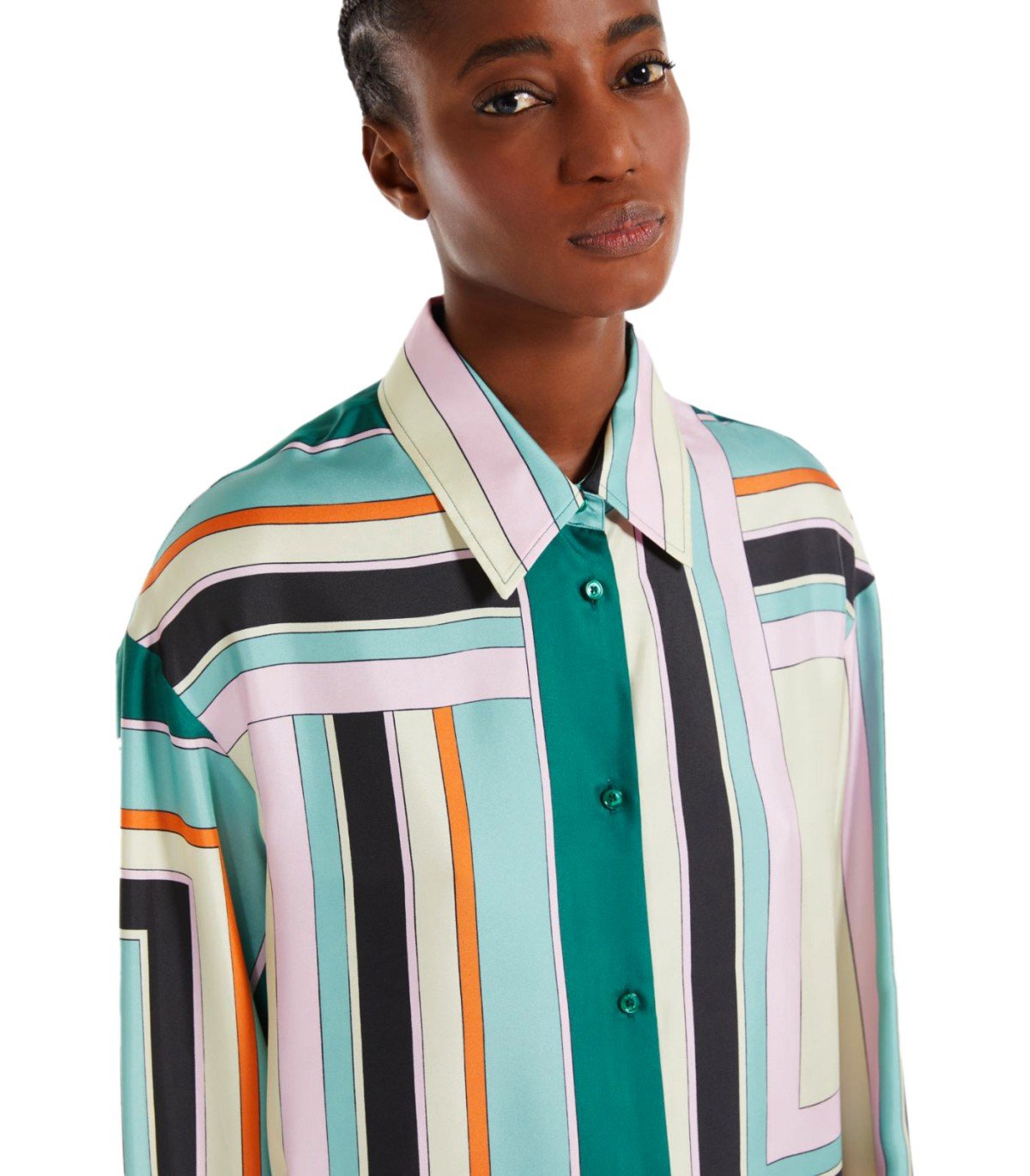 MAX MARA WEEKEND FORMIA MULTICOLORED SHIRT