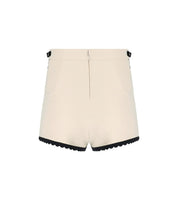 ELISABETTA FRANCHI BUTTER BLACK SHORTS