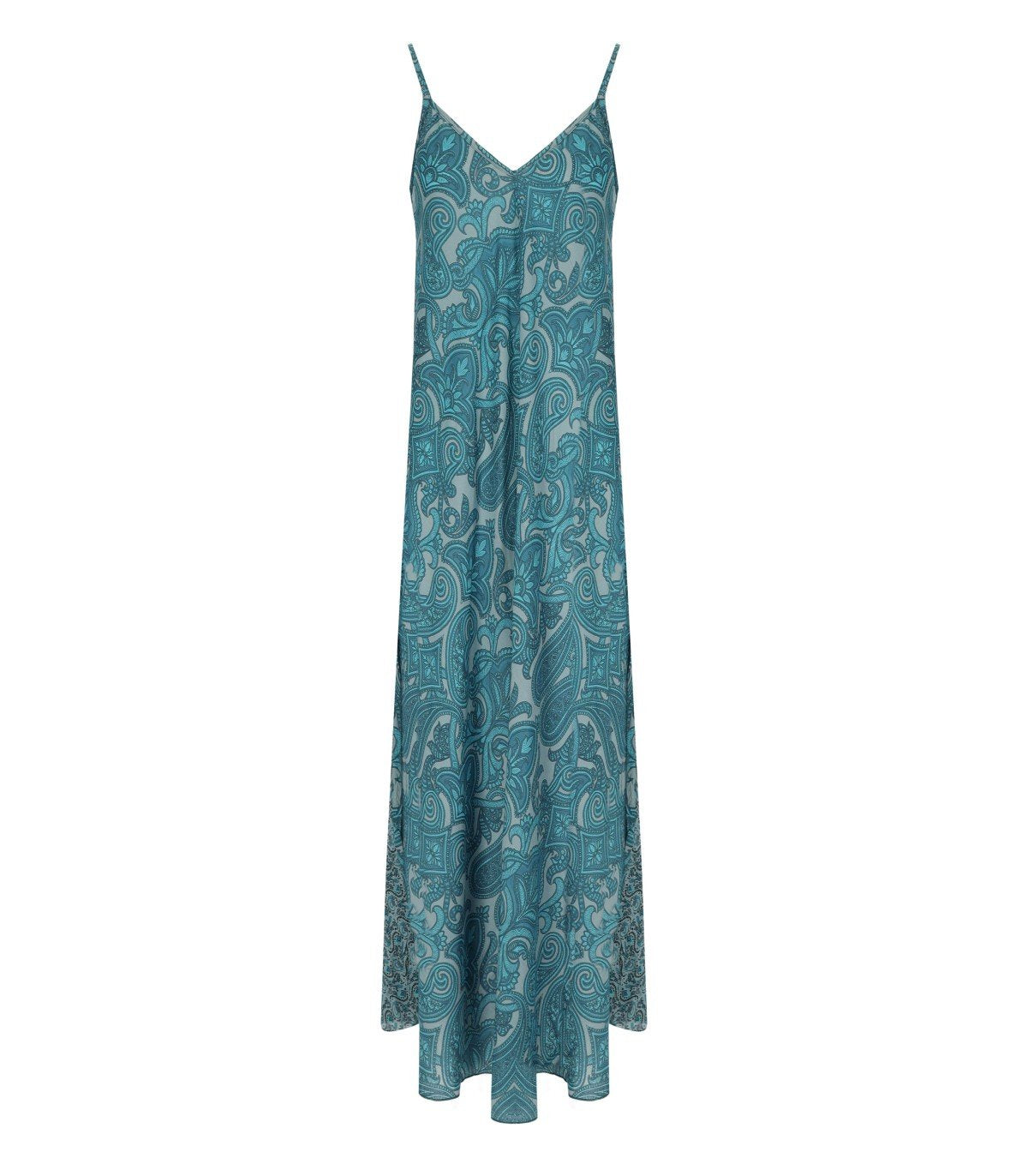 formentera maxi dress PAHIESA FORMENTERA LIGHT BLUE LONG DRESS – FerrarisBoutique