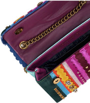 KURT GEIGER KENSINGTON STUDS MULTICOLORED CROSSBODY BAG