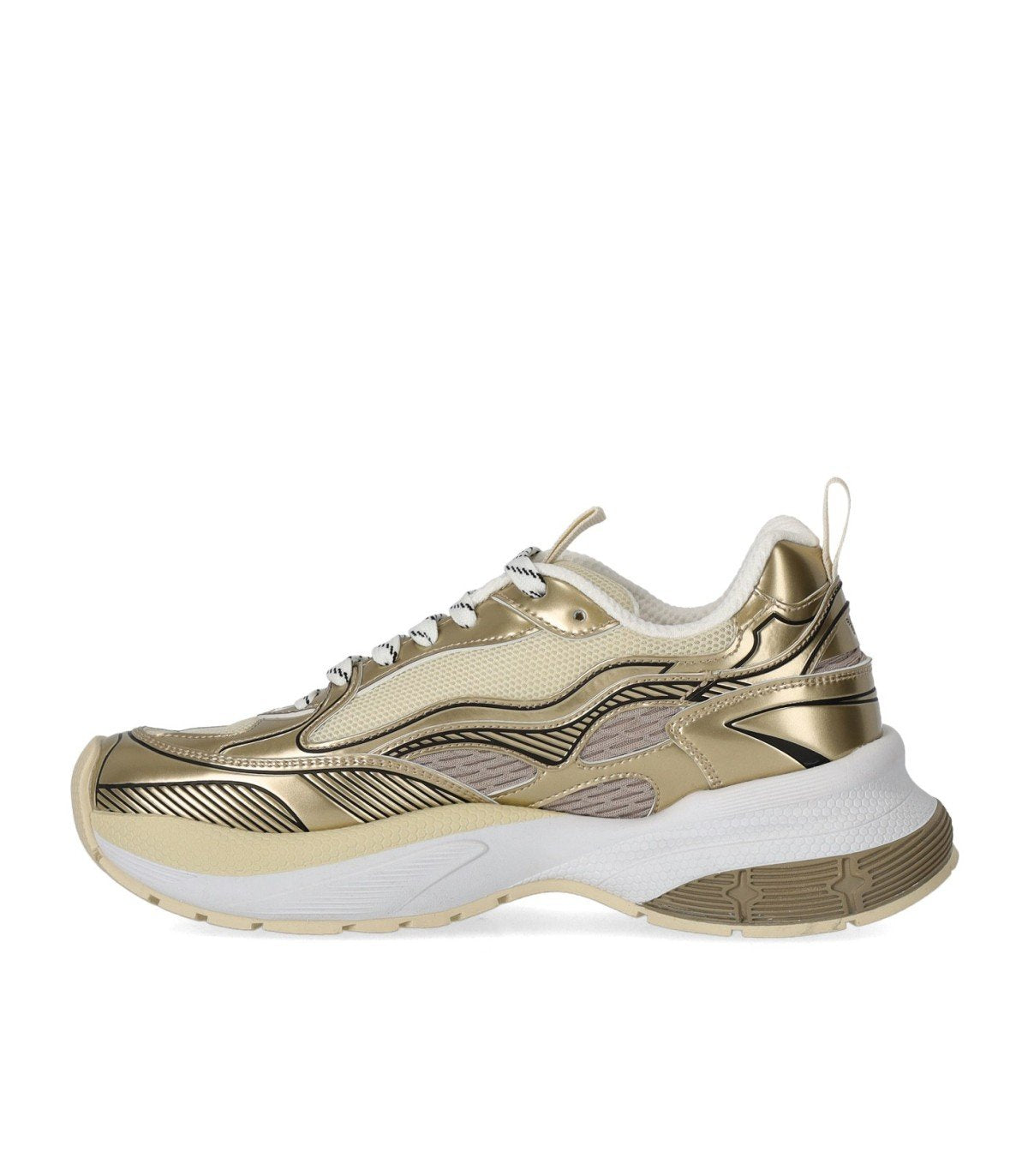 EMPORIO ARMANI GOLD SNEAKER