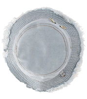 CAPPELLO FADED DENIM GANNI