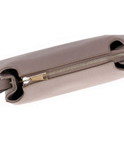 FURLA NUVOLA S STUCCO GRAY CROSSBODY BAG