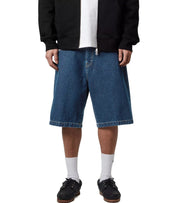 CARHARTT WIP LANDON BLUE BERMUDA SHORTS