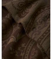 TWINSET BROWN PAISLEY SCARF