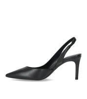 MICHAEL KORS ALINA FLEX BLACK SLINGBACK PUMPS