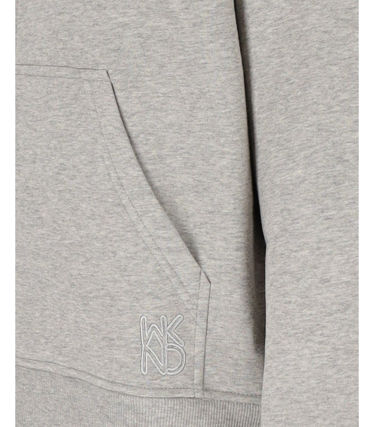 FELPA CON CAPPUCCIO CANE GRIGIO MÉLANGE MAX MARA WEEKEND