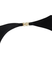 GANNI BLACK LUREX BIKINI BOTTOM