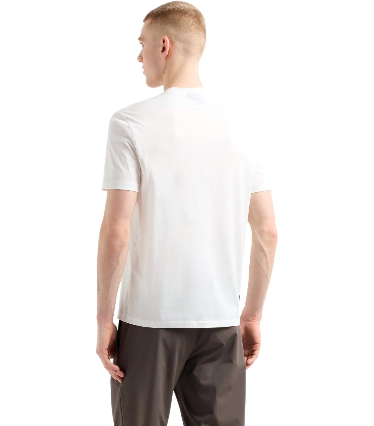 EMPORIO ARMANI TRAVEL ESSENTIAL WHITE T-SHIRT