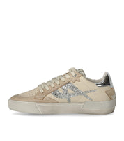 SNEAKER MOONLIGHT GLITTER BEIGE ASH