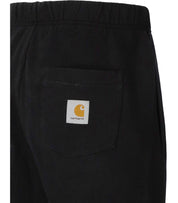 CARHARTT WIP POCKET BLACK SWEATPANTS